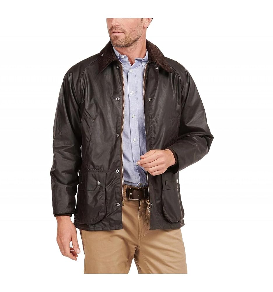 Barbour Bedale Wax Jacket - Men's Rustic, 48 at Amazon Men's
